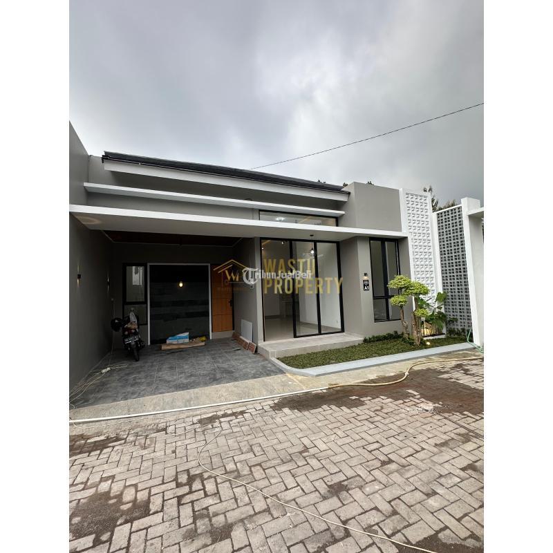 Dijual Rumah Modern, Tipe 75, 3kt, 2km, Shm, Dalam Cluster, Dekat Ke Pasar Cebongan, Sleman - Yogyakarta