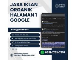 Jasa Iklan Organik Halaman 1 Google - Malang Kota