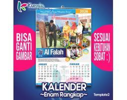 Kalender 2026 Free Desain Revisi Sampai Acc Uk 46 X 64 Cm - Sidoarjo