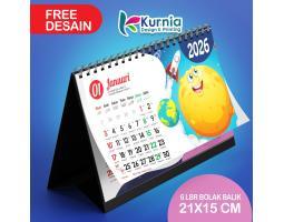 Kalender Meja 2026 Costume Free Desain Murah - Sidoarjo
