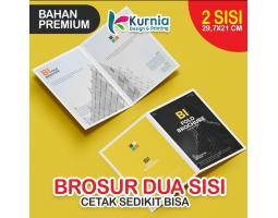 Brosur Dua Sisi Murah Kualitas Premium Tanpa Minimal Order - Sidoarjo