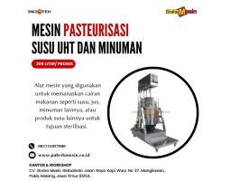 Terbaik Mesin Pasteurisasi Susu UHT Dan Minuman  Graha Mesin - Malang