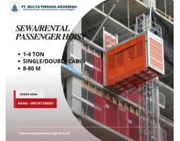 Sewa Passenger Hoist, Lift Penumpang Lift Passenger 1-4 Ton - Jakarta Selatan