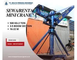 Sewa Mini Crane 500 Kg - 2 Ton - Jakarta Selatan