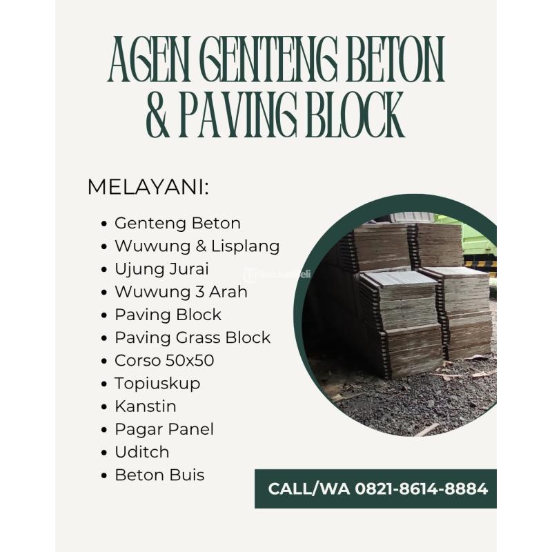 Penawaran Menarik Genteng Beton Press Terbaru - Malang