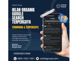 Iklan Organik Google Search Terpercaya - Malang Kota