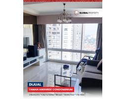 Dijual Apartemen Taman Anggrek Condominium, Fully Furnished, 2 Bedroom 88sqm, City View - Jakarta Barat