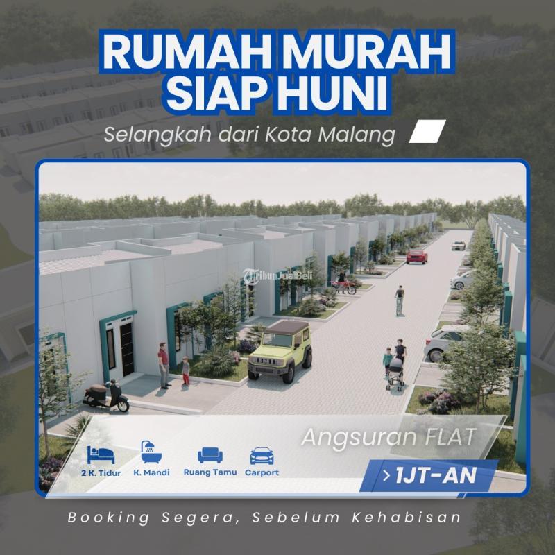 Dijual Rumah Murah Siap Huni 2KT 1KM DP Mulai Dari 0 Juta - Malang