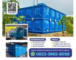 Tangki Panel Fiberglass FRP untuk Air Bersih Berkualitas - Tegal 