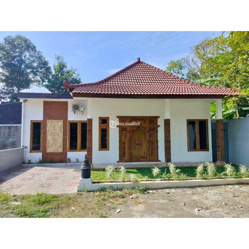 Jual Rumah Tipe 65 Bekas Murah Terbaru Di Borobudur Desain Etnik Modern - Magelang