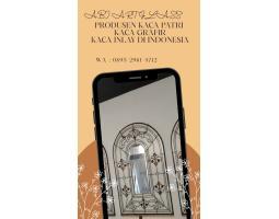 Kaca Patri Grafir Inlay Gereja - Kepulauan Aru