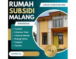Jual Rumah  Subsidi Minimalis Tipe 30 Siap Huni - Malang