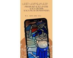 Kaca Patri Grafir Inlay Gereja - Maluku Tengah