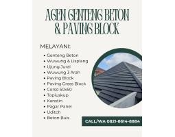 Genteng Beton Genteng Beton Dengan Warna Menarik Yang Membuat Bangunan Lebih Elegan - Malang