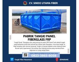 Roof tank Panel Fiberglass FRP Kapasitas 20.000 Liter - Semarang