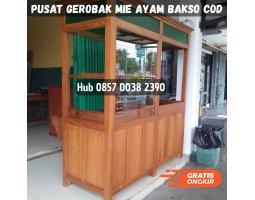  Pengrajin Rombong Gerobak Mie Ayam Etalase Kec Dayeuhluhur Bayar COD Free Ongkir - Cilacap 