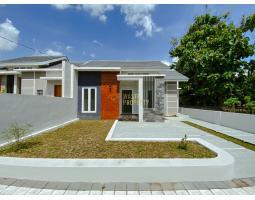Jual Rumah Hook Desain Minimalis Tipe 50 Dalam Cluster, Lingkungan Tenang Dan Strategis - Sleman