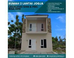 Jual Rumah Cluster 2 Lt Banguntapan Dekat Giwangan Kotagede,Gedong Kuning SHM - Bantul 