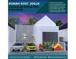 Dijual Kost Investasi di Jogja Dekat kampus ITDA, RS Harjolukito, Blok O JEC - Sleman 