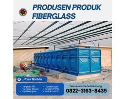 Supplier Tangki Fiberglass Musim Hujan Kemarau Air Aman Tersimpan - Grobogan