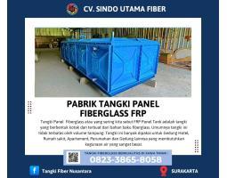 Tangki Fiberglass FRP, Tangki Panel 12000 Liter - Surakarta Jawa Tengah