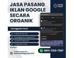 Jasa Pasang Iklan Google Secara Organik - Malang Kota