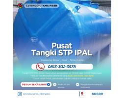 Sistem IPAL Fiberglass untuk Proyek Industri Tahan Karat  Anti Bocor - Bogor Kota