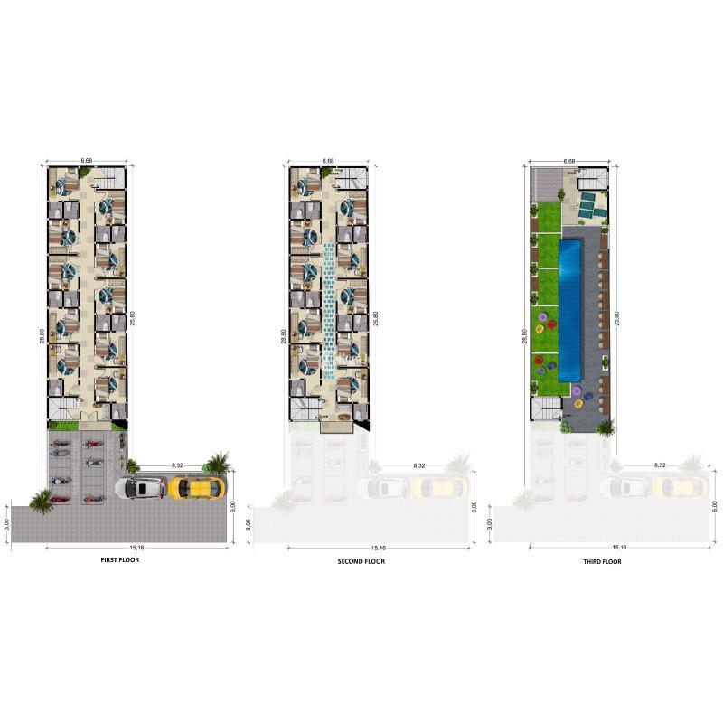 Dijual Kost Baru 21 Kamar di Kasihan Bantul Dekat UMY IUN - Bantul