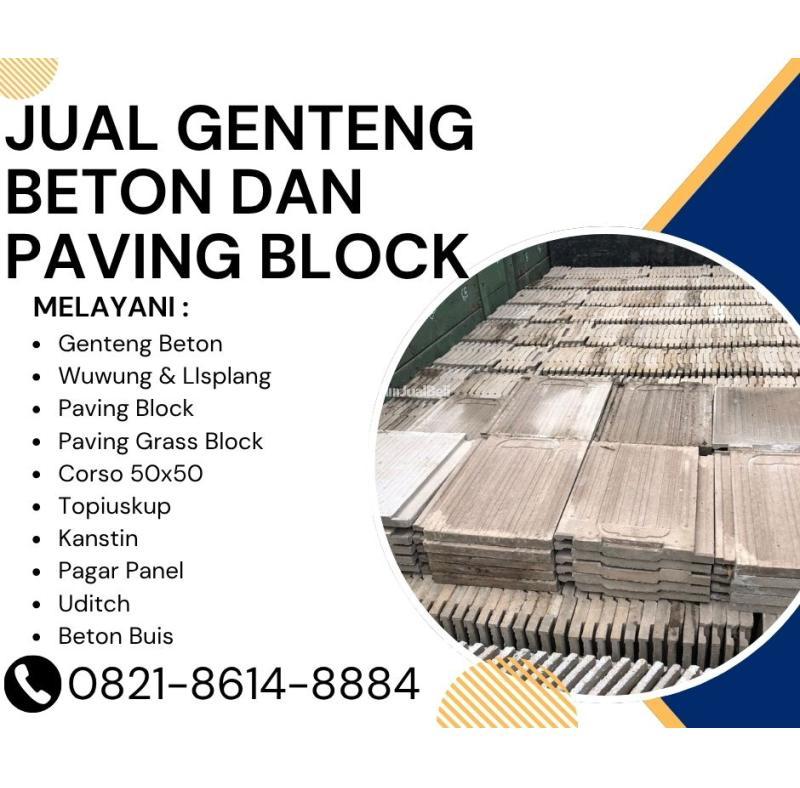 Harga Spesial Genteng Beton Dengan Warna Menarik Dengan Harga Termurah Tahun Ini - Malang