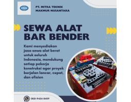 Sewa Bar Bender, Mesin Penekuk Besi Beton Profesional - Bandung