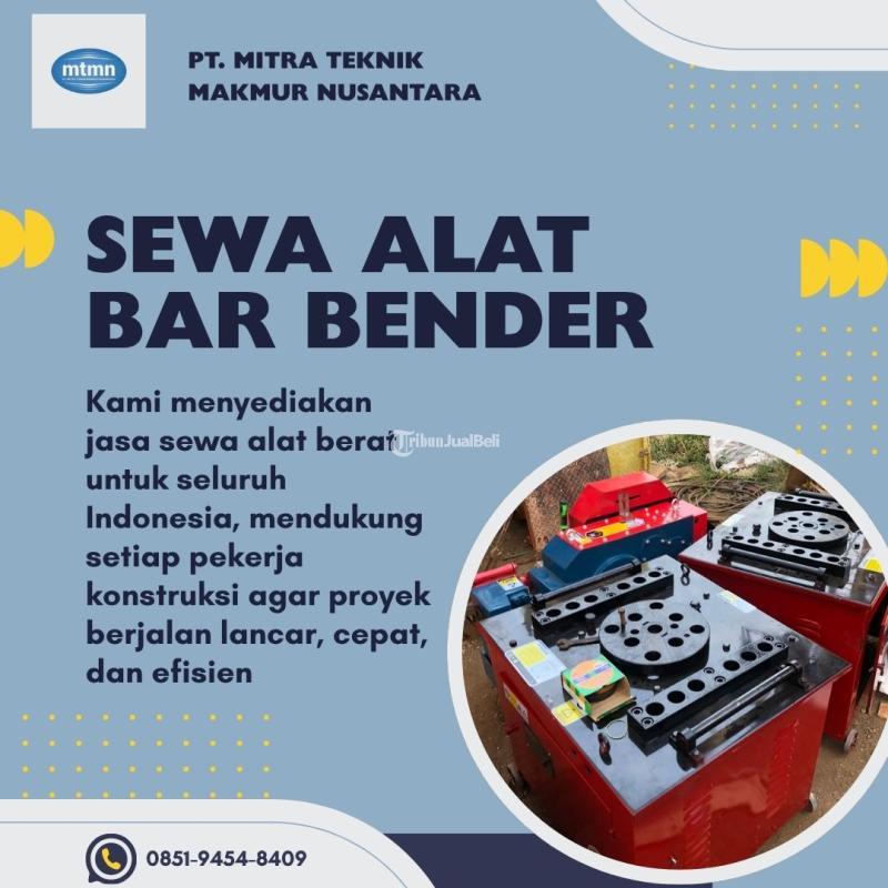 Sewa Bar Bender, Mesin Penekuk Besi Beton Profesional - Bandung