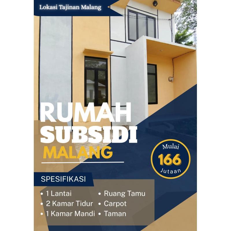 Dijual Rumah Hunian Minimalis 2KT 1KM Simple Dekat Exit Tol - Malang