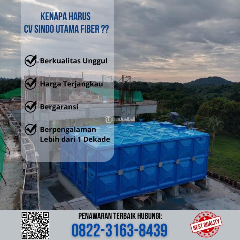 Tangki Fiberglass Kualitas Besar Pun Dapat Menampung Dengan Santai - Purwakarta