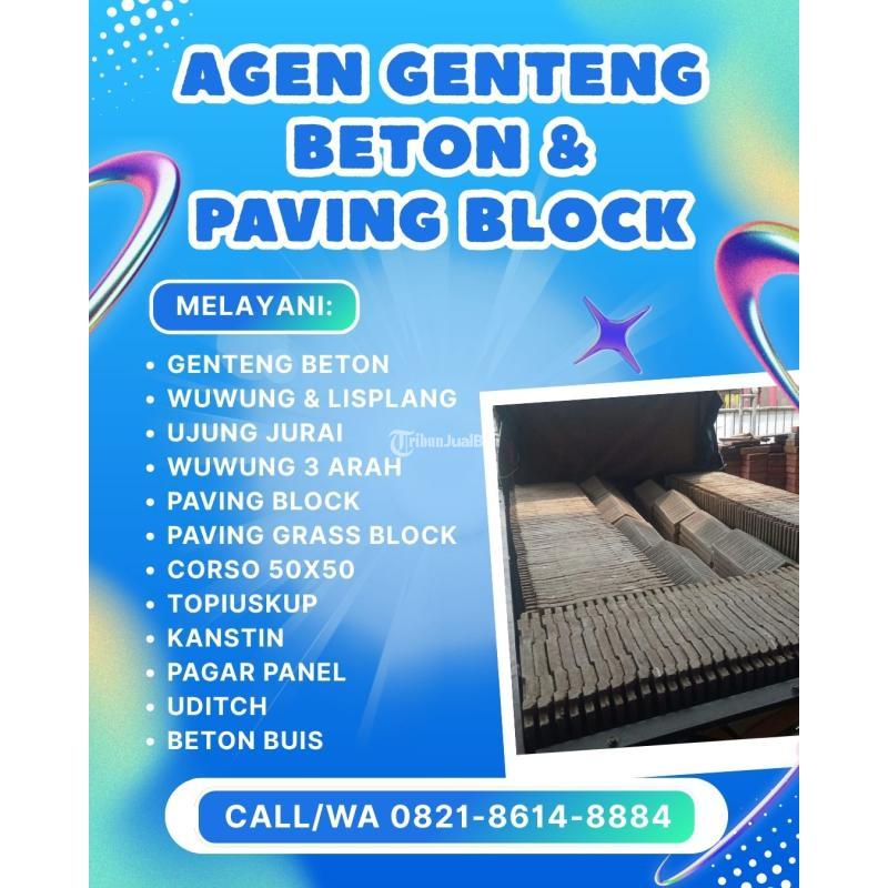 Harga Spesial Genteng Beton Flat Modern - Malang