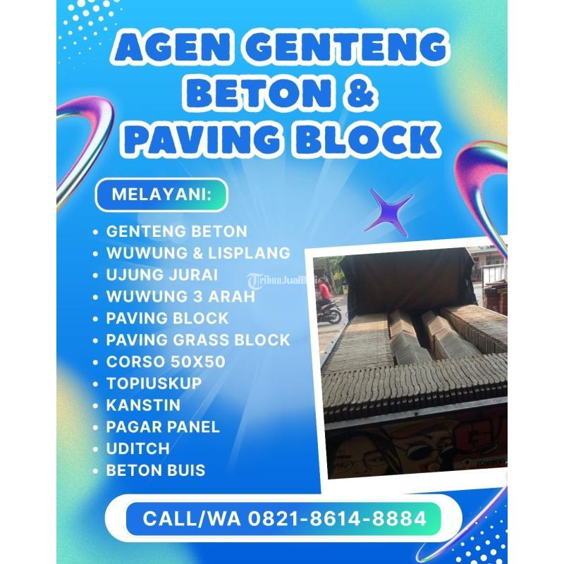 Harga Spesial Genteng Beton Flat Modern - Malang