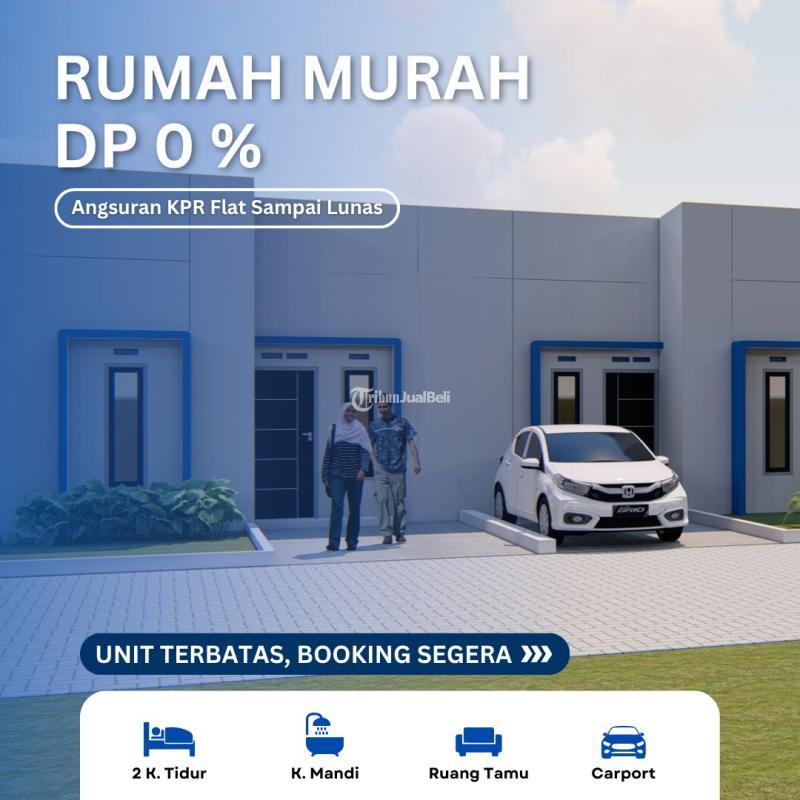Dijual Rumah Subsidi Murah Tanpa DP Lokasi Kambingan Dekat Exit Tol Sawojajar - Malang