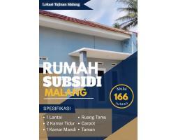 Dijual Rumah Hunian Subsidi Minimalis Dekat Kampus Poltekom - Malang