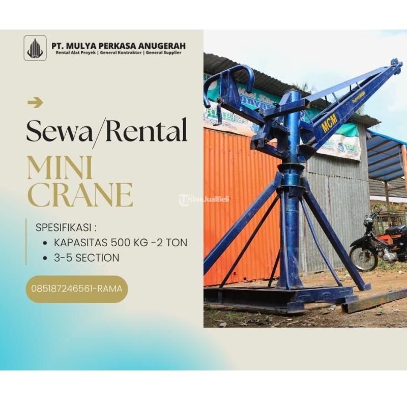Sewa Mini Crane Terpercaya - Jakarta Barat