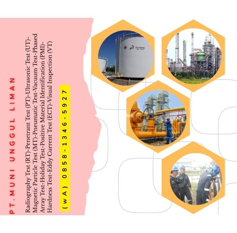 Jasa Pengujian NDT RT Testing Alat Berat - Indramayu