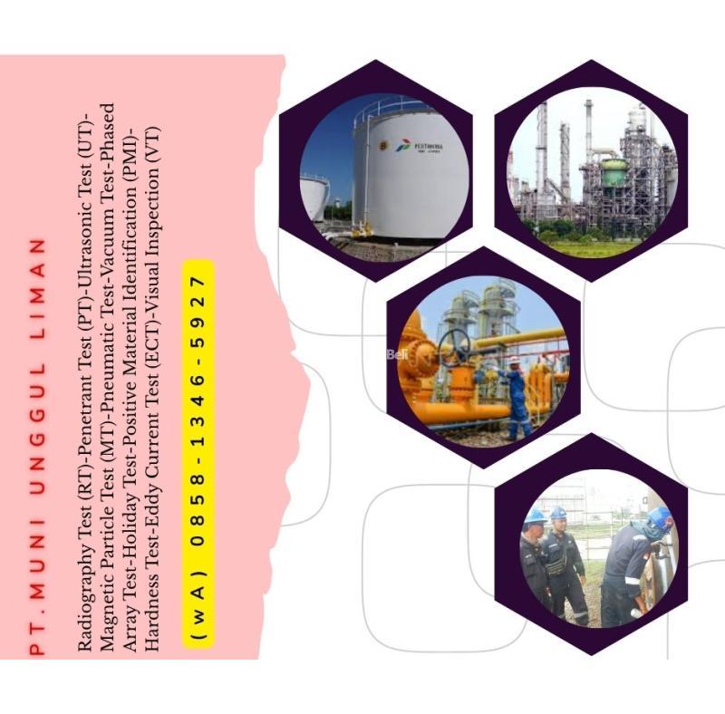 Jasa Pengujian NDT RT Testing Alat Berat - Indramayu