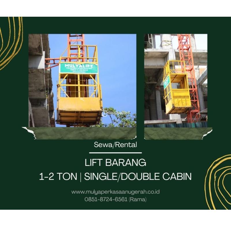 Sewa Lift Barang 1-4 Ton - Karawang
