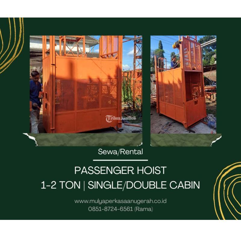 Sewa Passenger Hoist 1-4 Ton - Karawang