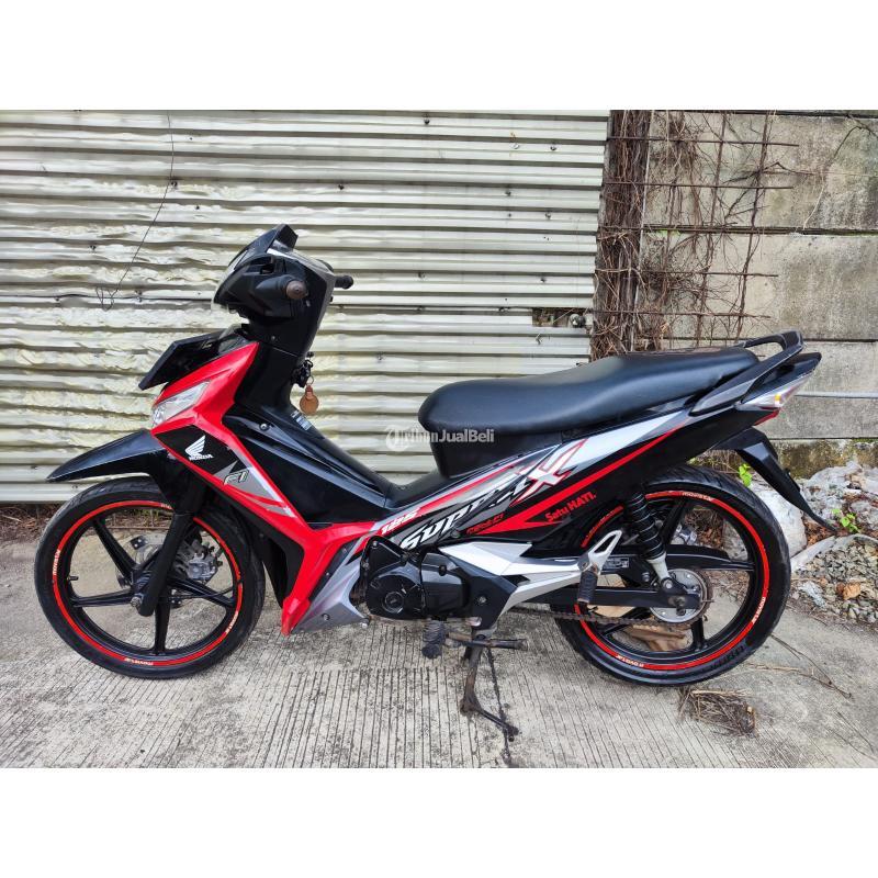 Dijual Motor Bekas, Honda Supra X 125, Tahun 2016, Surat Lengkap, Siap Pakai - Jakarta Timur