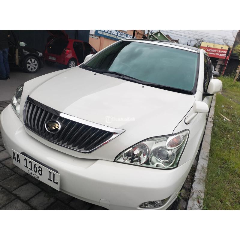 Dijual Mobil Bekas, Toyota Harrier L Prem, Tahun 2011, Pajak Baru, Plat Asli AA Tangan Pertama - Yogyakarta