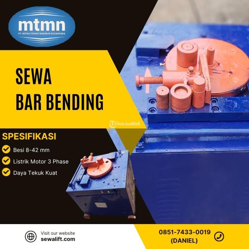 Sewa Alat Tekuk Besi Beton 8mm - 42mm, Murah, Siap Pakai - Padang