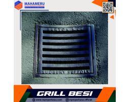 Grill Besi Kokoh dan Tahan Karat untuk Saluran Air - Malang 