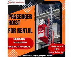 Sewa Passenger Hoist 1 - 4 Ton Tangerang Lift Proyek - Tangerang