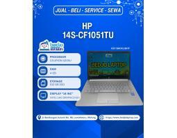 Dijual Laptop Second, Hp 14s-Cf1051tu, Celeron 4205u, Ram 4gb, Ssd 512, 14 Inch, Bedjo Laptop - Malang