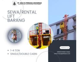 Sewa Lift Barang, Lift Material 1-4 Ton - Situbondo