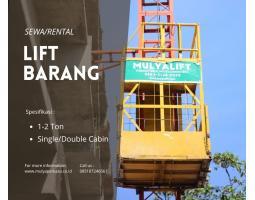 Sewa Lift Barang, Lift Material 1-4 Ton - Situbondo